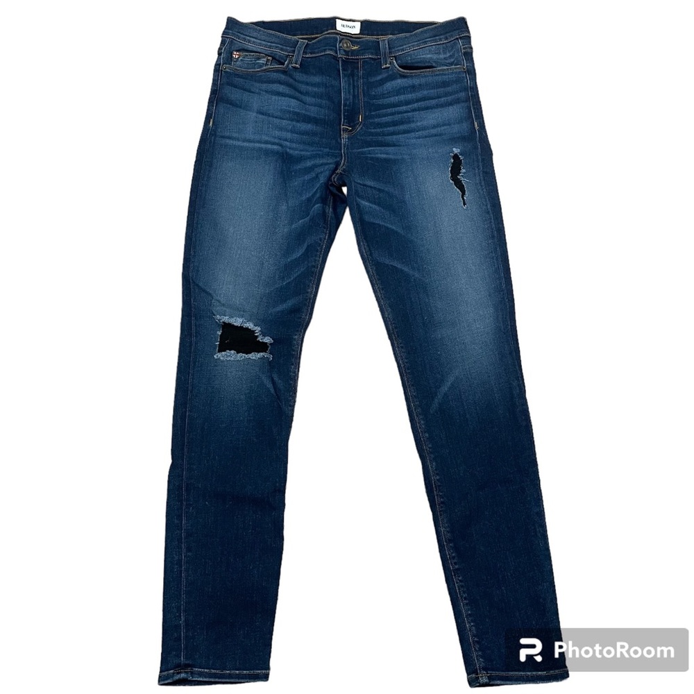 Hudson Nico Midrise Super Skinny Jeans Size 31